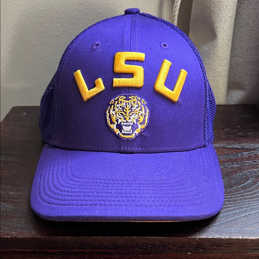 Purple and Gold LSU Hat